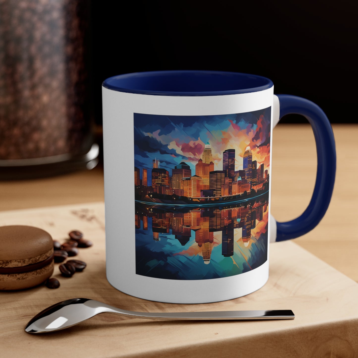 Make It Local: Minneapolis Skyline Accent Coffee Mug, 11oz