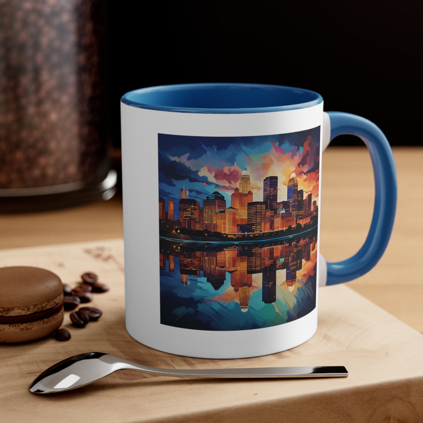 Make It Local: Minneapolis Skyline Accent Coffee Mug, 11oz