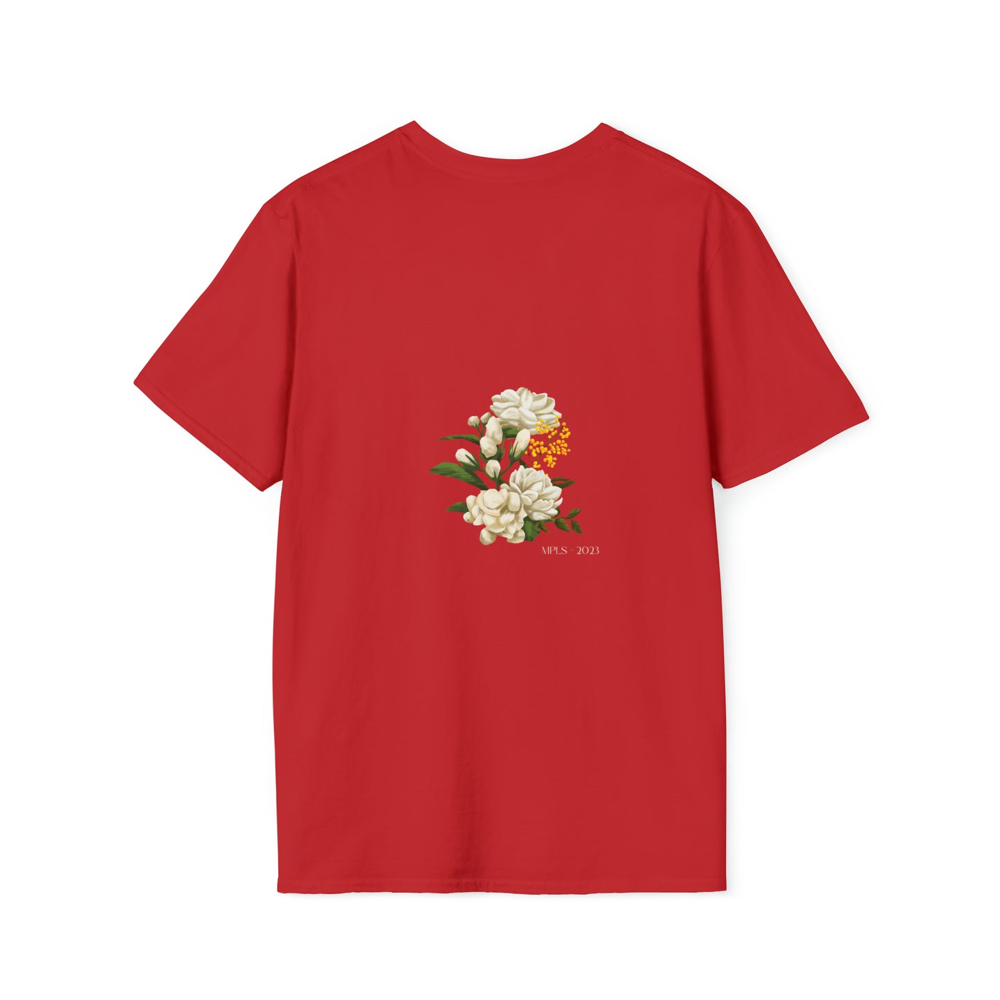 Make It Good Floral Print Unisex Softstyle T-Shirt
